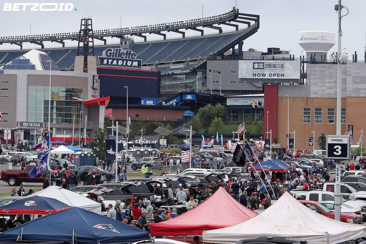 Tailgating sallittu Gillette Stadiumilla jalkapallon MM-kisoissa 2026