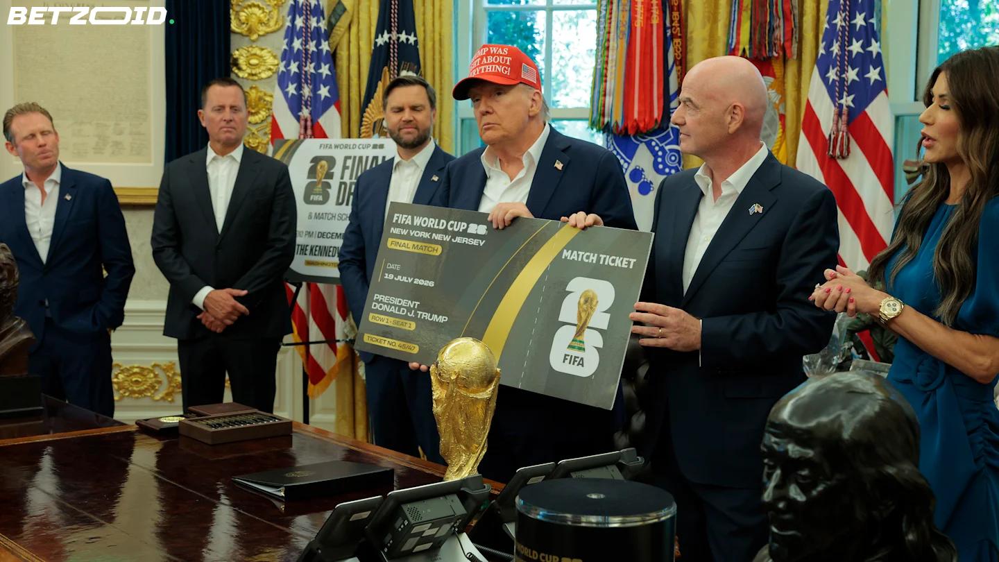 Liput vuoden 2026 MM-finaaliin listattu 2,3 miljoonalla dollarilla per kappale