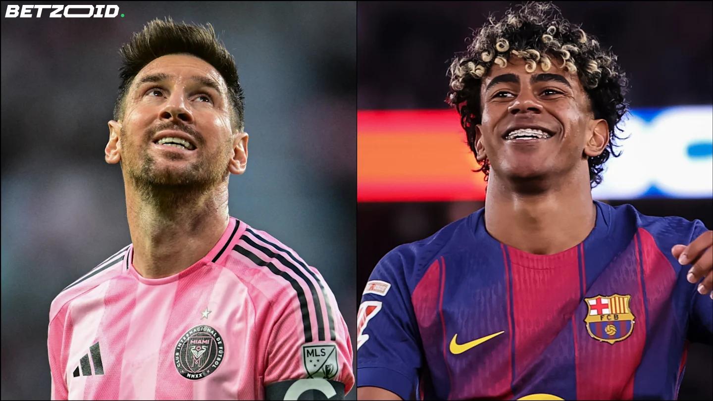 Messi nimesi Lamine Yamalin maailman parhaaksi nuoreksi pelaajaksi