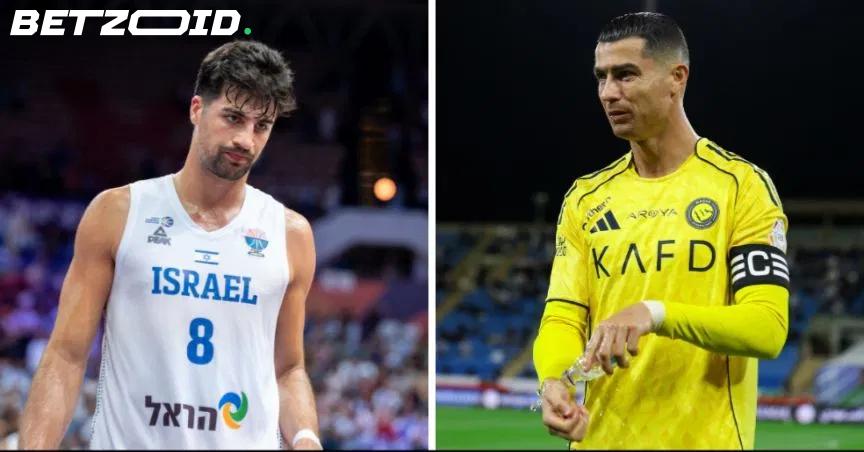 NBA-tähti Deni Avdija kopioi Cristiano Ronaldon Siuuu-tuuletuksen
